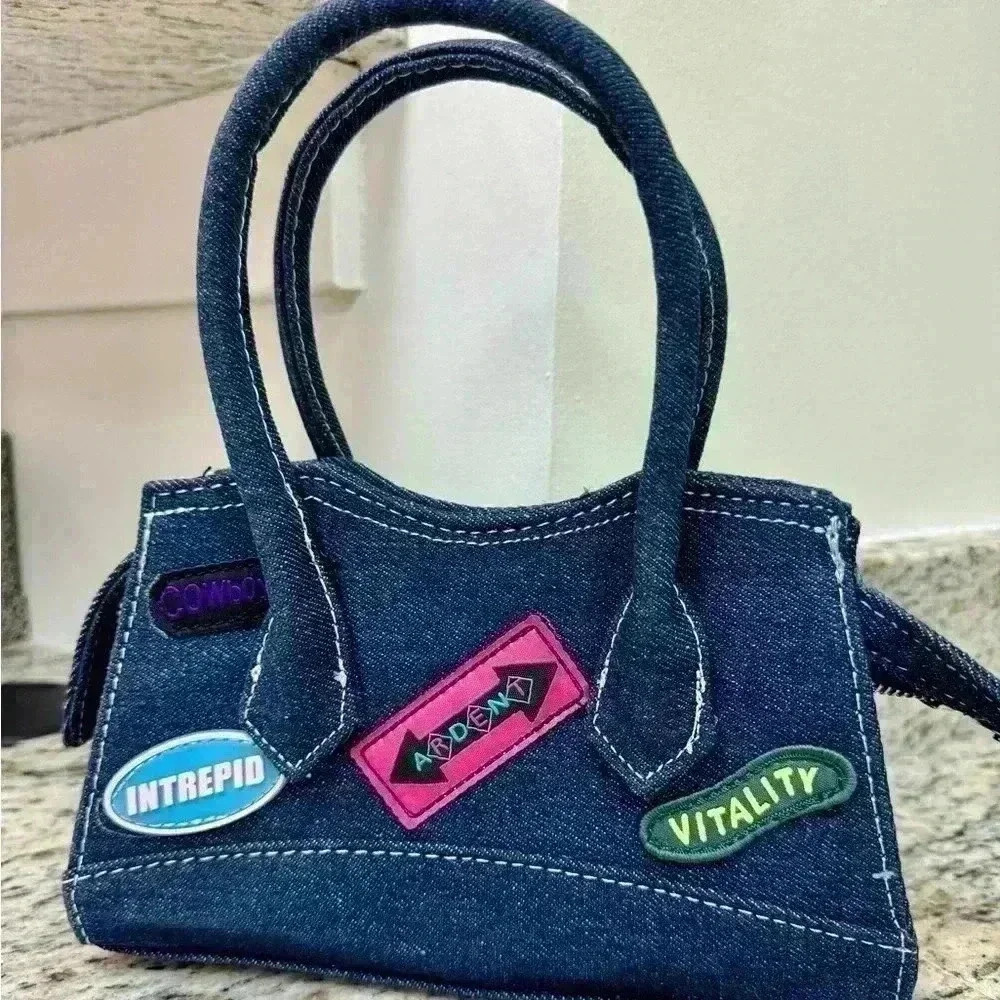 Urban revivo mini denim purse. NWOT